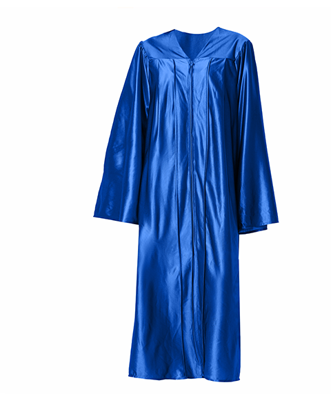 Unisex Shiny Graduation Gown Choir Robe for Church for Baptism Confirmation Choir Officiant or School（6 Colors）