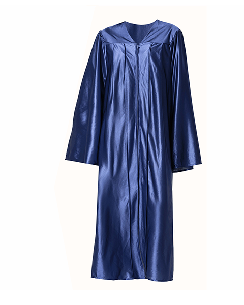 Unisex Shiny Graduation Gown Choir Robe for Church for Baptism Confirmation Choir Officiant or School（6 Colors）