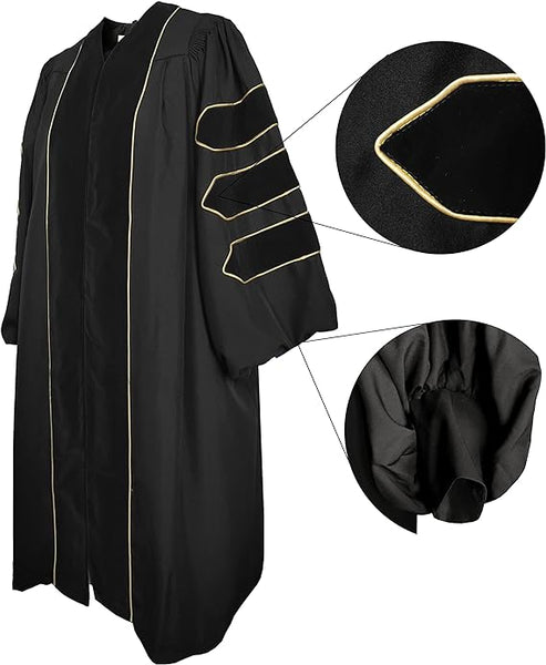 Rutgers Subscription only Doctoral Gown Doctoral Tam and Doctoral Hood