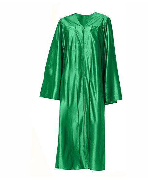 Unisex Shiny Graduation Gown Choir Robe for Church for Baptism Confirmation Choir Officiant or School（6 Colors）