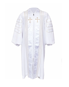 MyGradDay Black doctoral pulpit robes of Divinity Clergy Robe（复制）