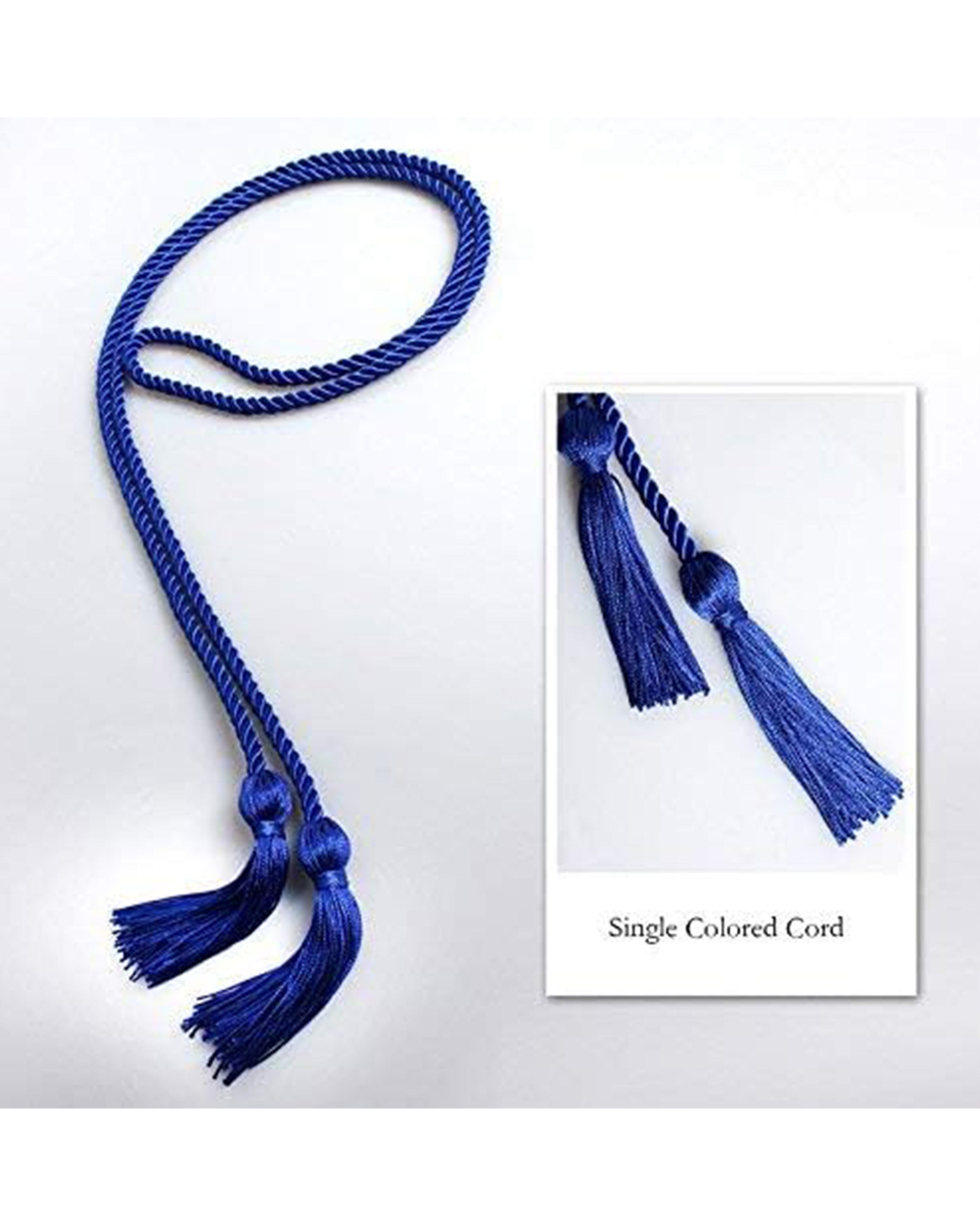 Graduation Honor Cord Single Polyester Honor Cord Length 68"
