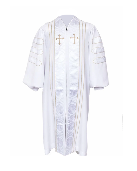 MyGradDay Black doctoral pulpit robes of Divinity Clergy Robe（复制）