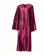 Unisex Shiny Graduation Gown Choir Robe for Church for Baptism Confirmation Choir Officiant or School