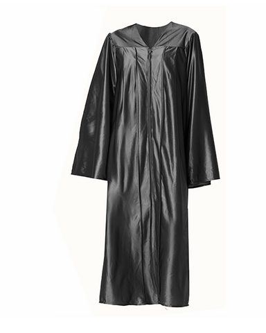 Unisex Shiny Graduation Gown Choir Robe for Church for Baptism Confirmation Choir Officiant or School（6 Colors）