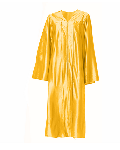 Unisex Shiny Graduation Gown Choir Robe for Church for Baptism Confirmation Choir Officiant or School（6 Colors）