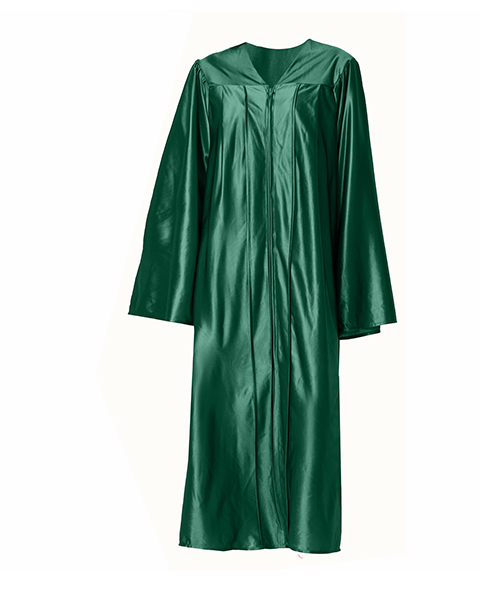 Unisex Shiny Graduation Gown Choir Robe for Church for Baptism Confirmation Choir Officiant or School（6 Colors）