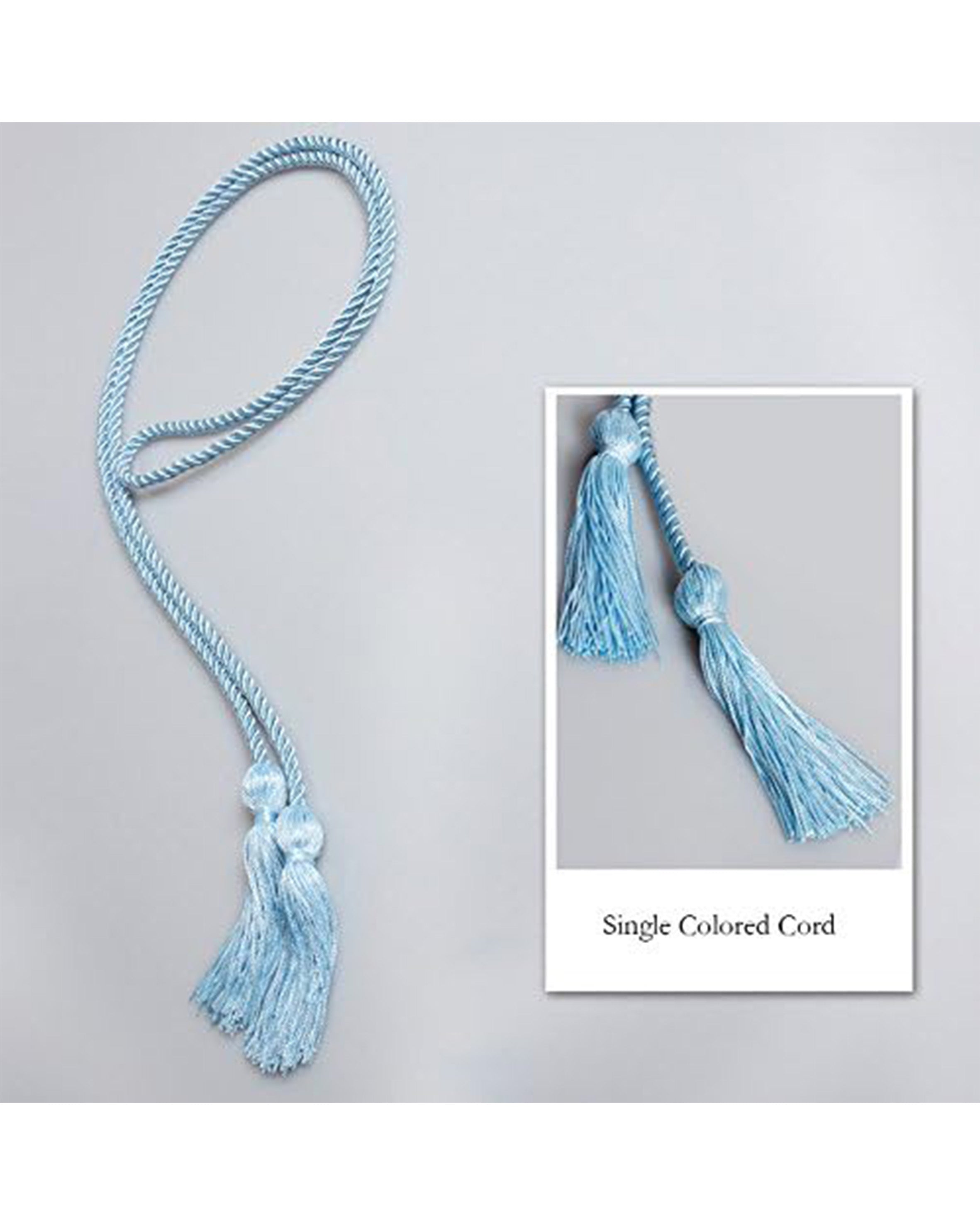 Graduation Honor Cord Single Polyester Honor Cord Length 68"