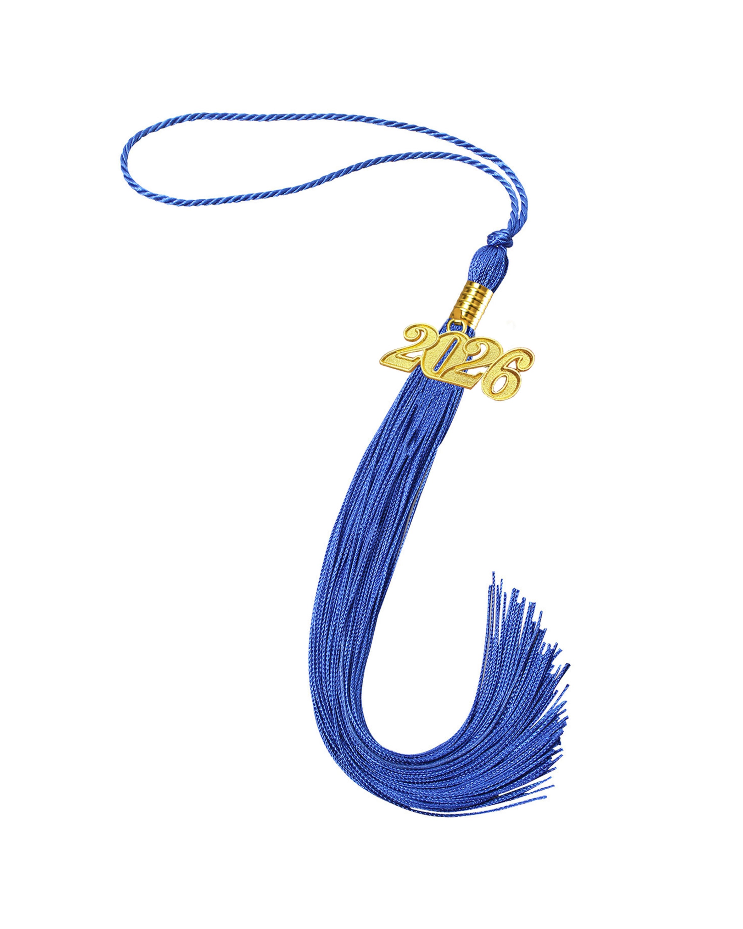 Graduation Tassel with 2026 Year Charm For Cap and Gown ( Rich Color )
