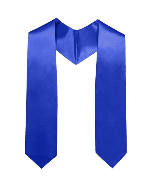 Unisex Kids Plain Graduation Stole 50” Total Length