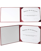 MyGradDay Customization Diploma Cover 8.5x11 Diploma Holder Graduation Certificate Cover Smooth