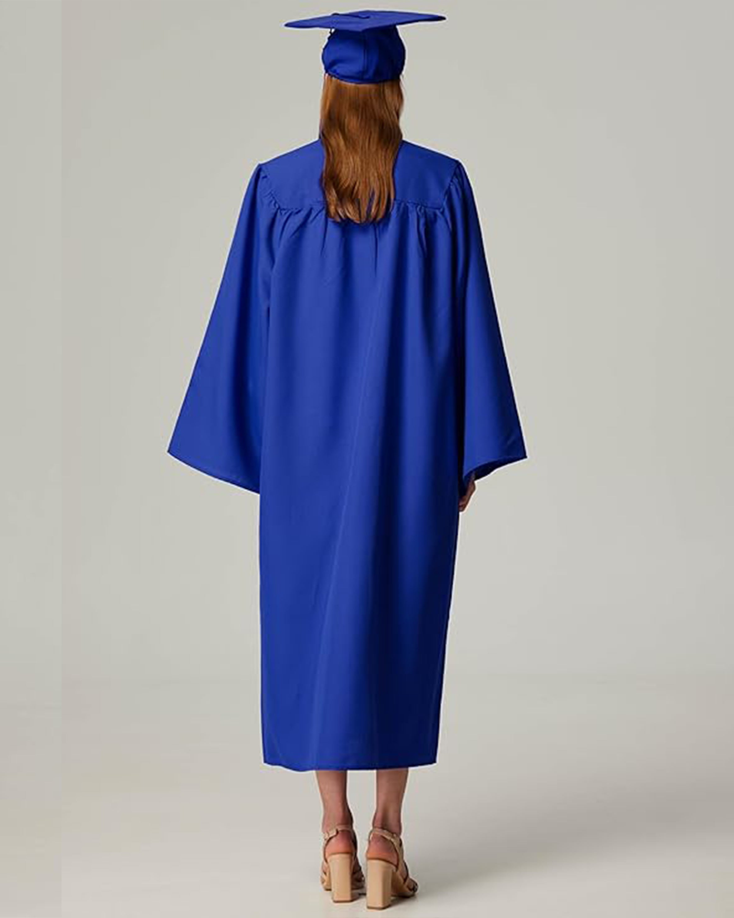 Unisex Matte Graduation Cap & Gown with Tassel 2026 Year Charm ( Rich Color )