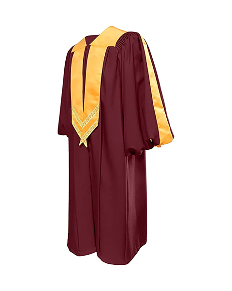 Deluxe Crescendo Choir Robe with Cuff Sleeves for Adult