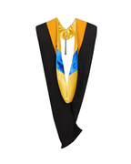 MyGradDay Unisex Master Graduation Gown Cap and Hood Master Regalia with 2026 Tassel