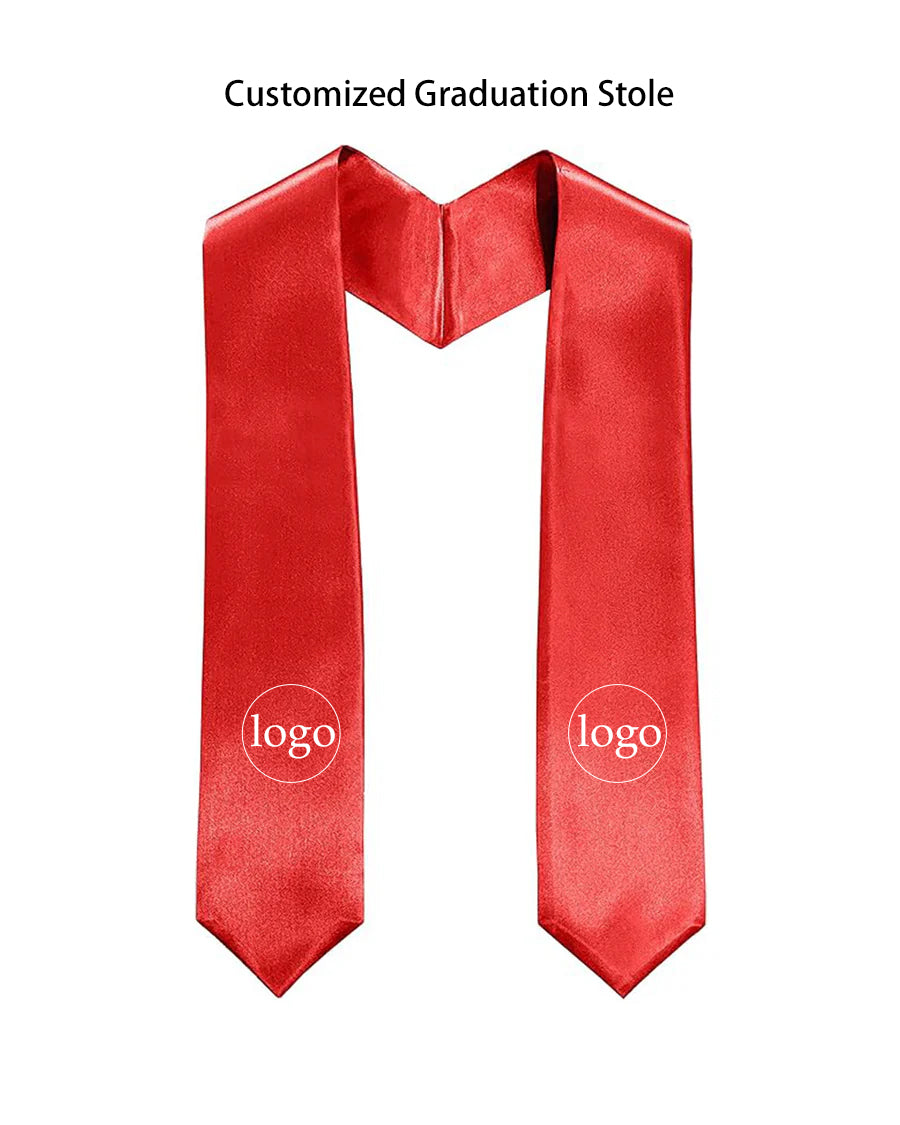 Customized Graduation Stole | Choir Stole Adult 60'' (Products Will Be Customized as Requested) Order from 30 pieces