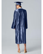 Unisex Shiny Graduation Cap and Gown with Tassel 2026 Year Charm ( Rich Color )