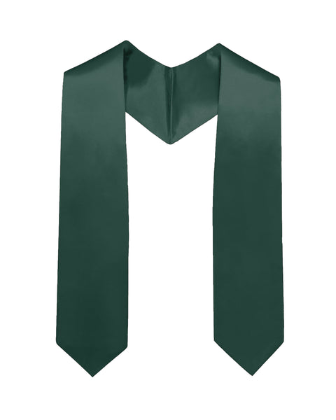 Unisex Kids Plain Graduation Stole 50” Total Length