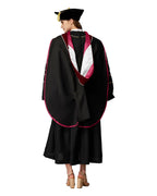 Deluxe Doctoral Graduation Hood with Gold Piping
