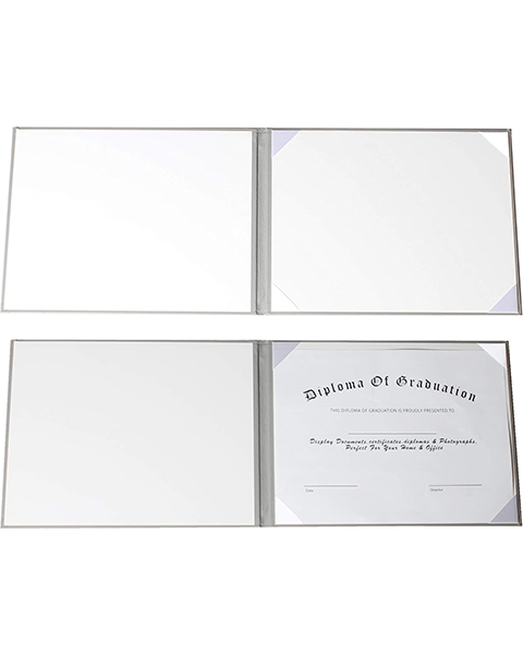 MyGradDay Customization Diploma Cover 8.5x11 Diploma Holder Graduation Certificate Cover Smooth