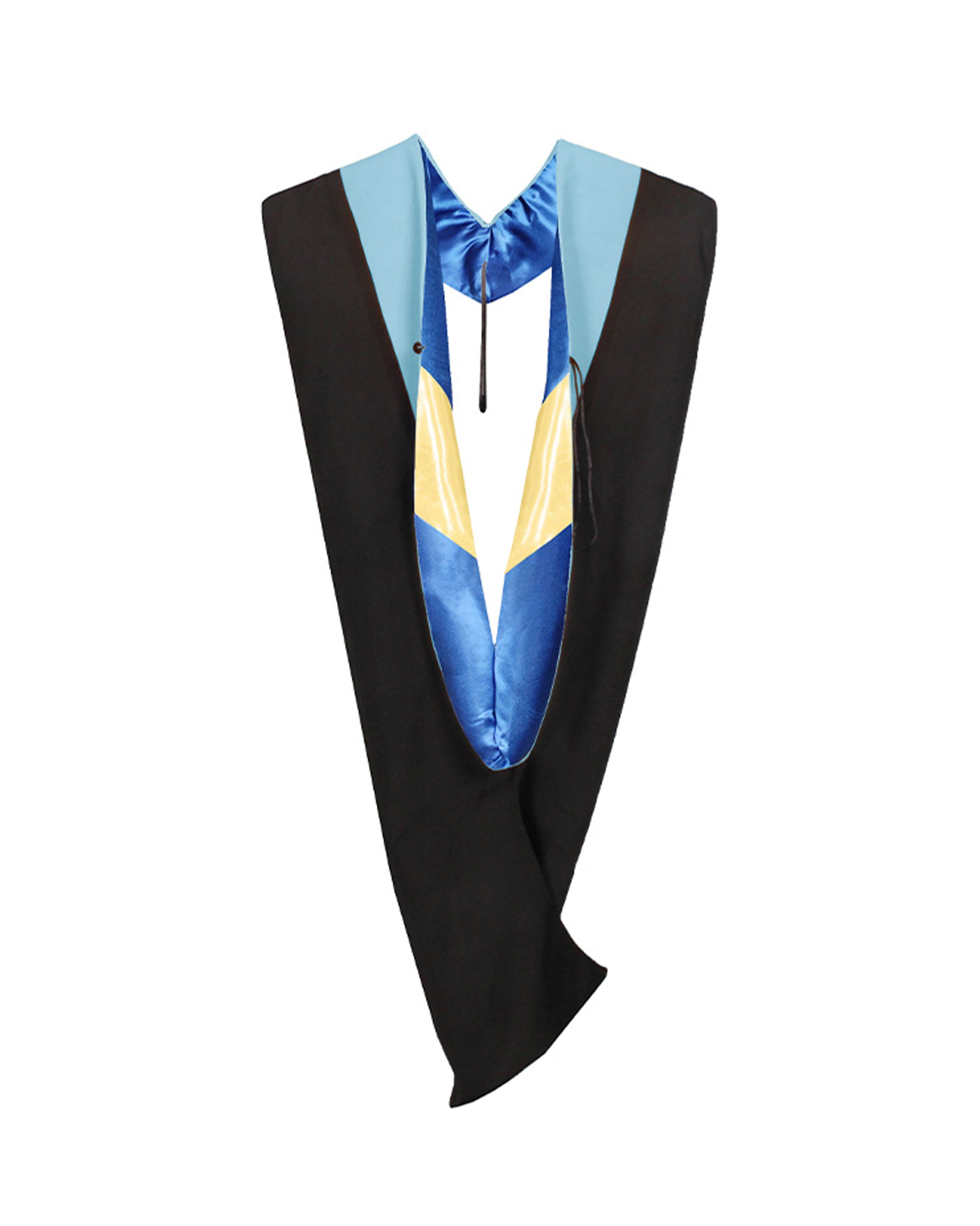 MyGradDay Unisex Master Graduation Gown Cap and Hood Master Regalia with 2026 Tassel