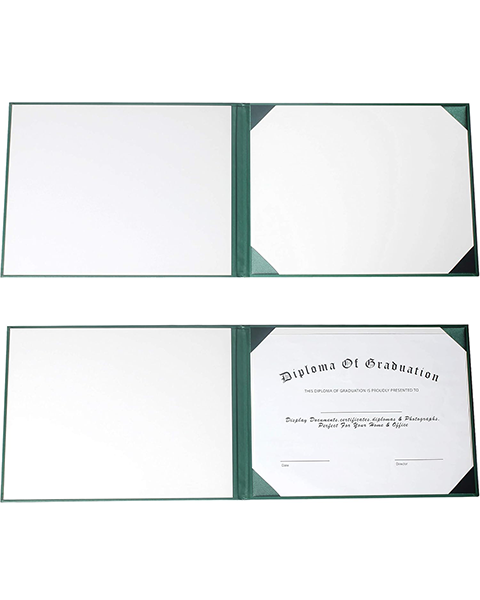 MyGradDay Customization Diploma Cover 8.5x11 Diploma Holder Graduation Certificate Cover Smooth