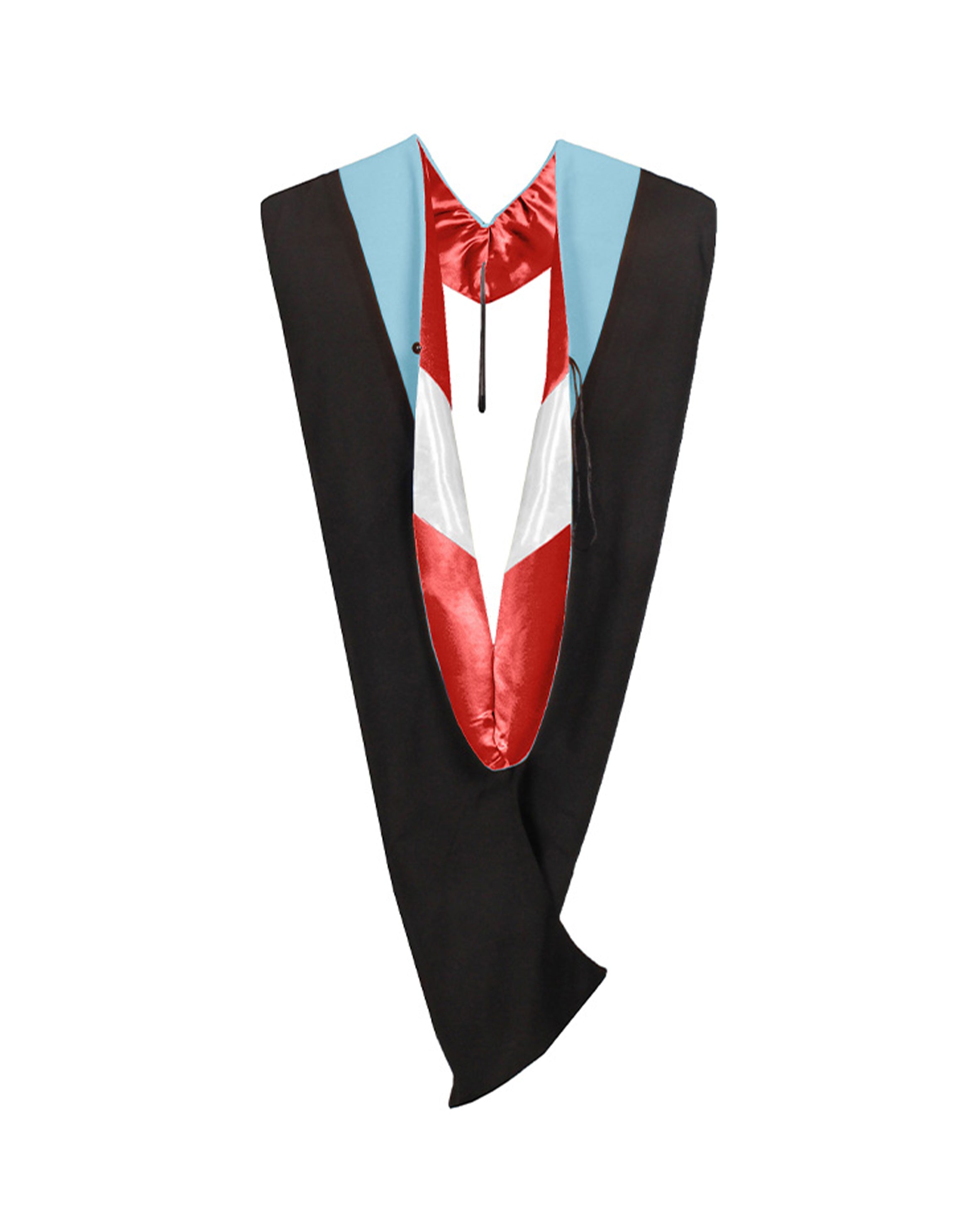 MyGradDay Unisex Master Graduation Gown Cap and Hood Master Regalia with 2026 Tassel