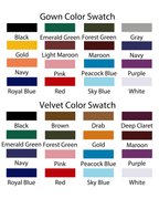 Customization Doctoral Graduation only Gown (Products Will Be Customized as Requested)