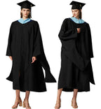 MyGradDay Unisex Master Graduation Gown Cap and Hood Master Regalia with 2026 Tassel