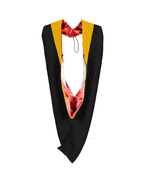 MyGradDay Unisex Master Graduation Gown Cap and Hood Master Regalia with 2026 Tassel