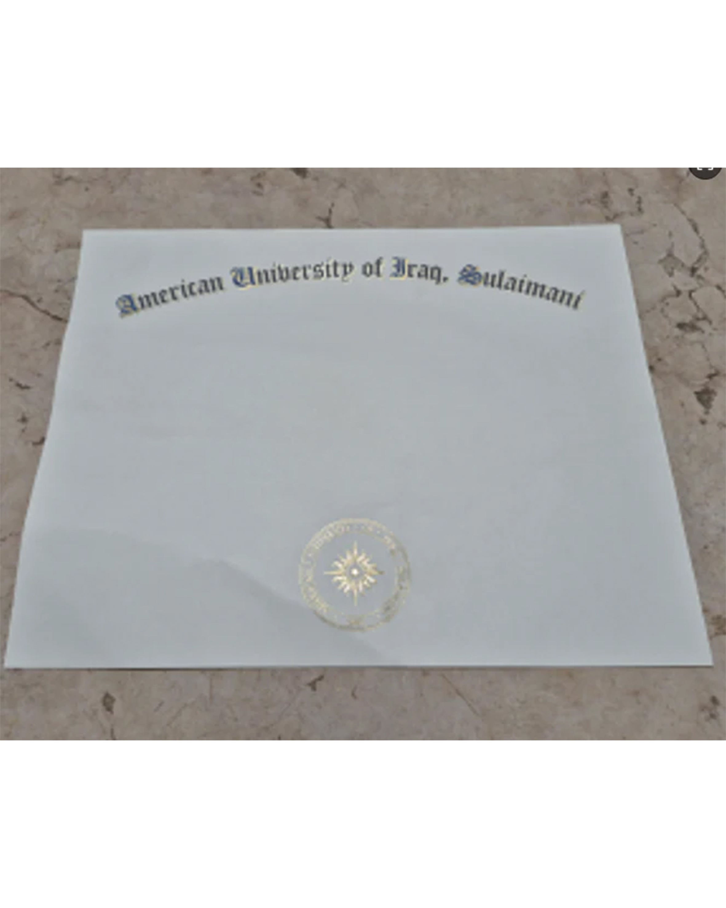 Diploma Certificate Paper