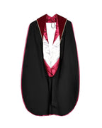 Deluxe Doctoral Graduation Hood with Gold Piping