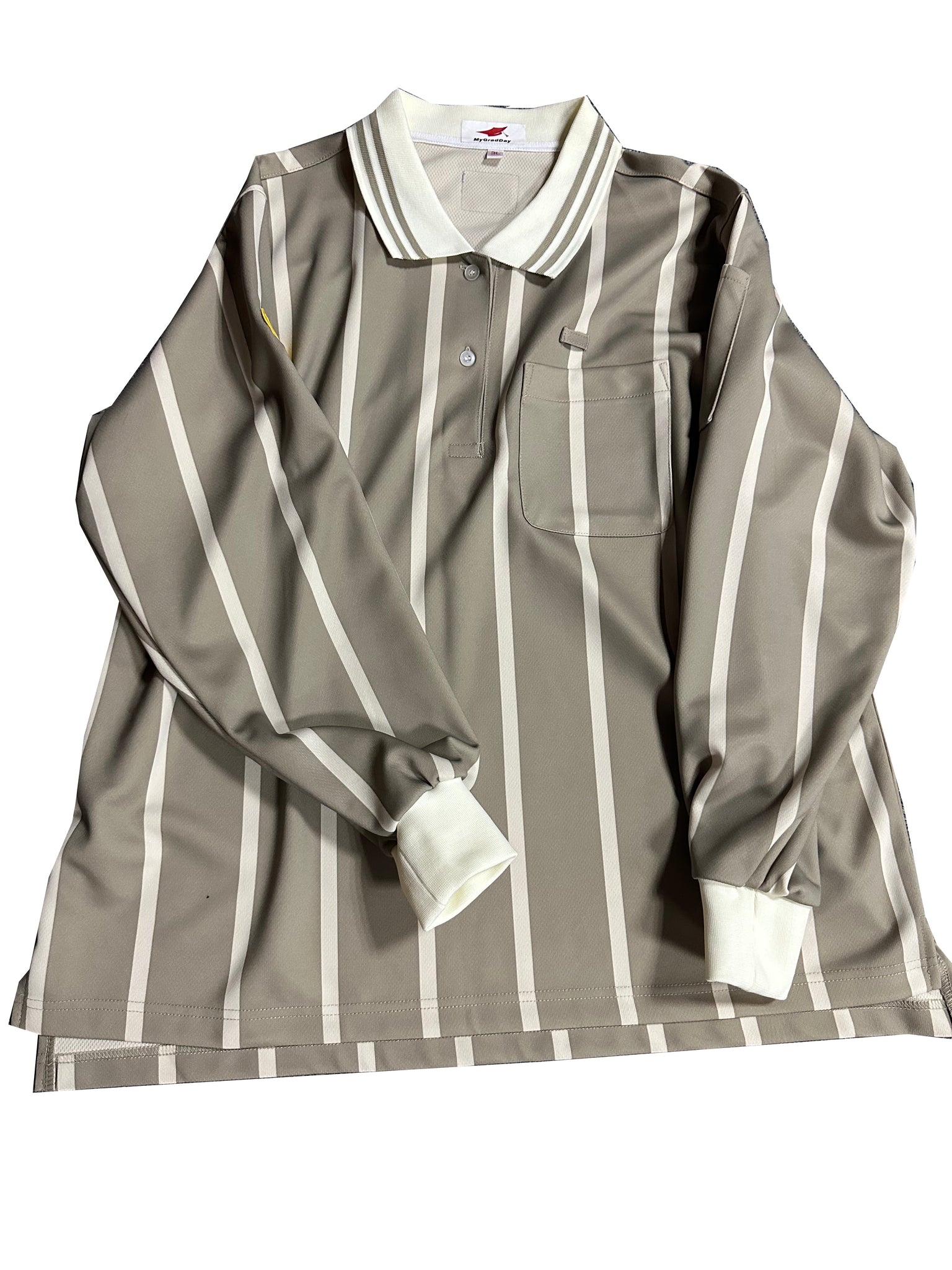 Men's Casual Stylish Short Sleeve Button-Up Striped Dress Shirts Cotton Shirt