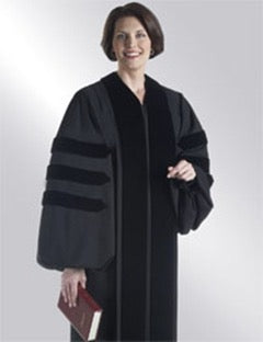 MyGradDay Black doctoral pulpit robes of Divinity Clergy Robe（复制）（复制）（复制）