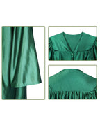 Shiny Preschool and Kindergarten Graduation Gown & Cap Tassel with 2025 Year Charm