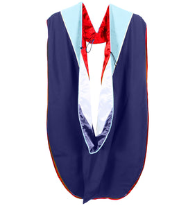 Customized Deluxe Doctoral Graduation Hood with Customized Piping（复制）