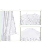 Shiny Preschool and Kindergarten Graduation Gown & Cap Tassel with 2025 Year Charm