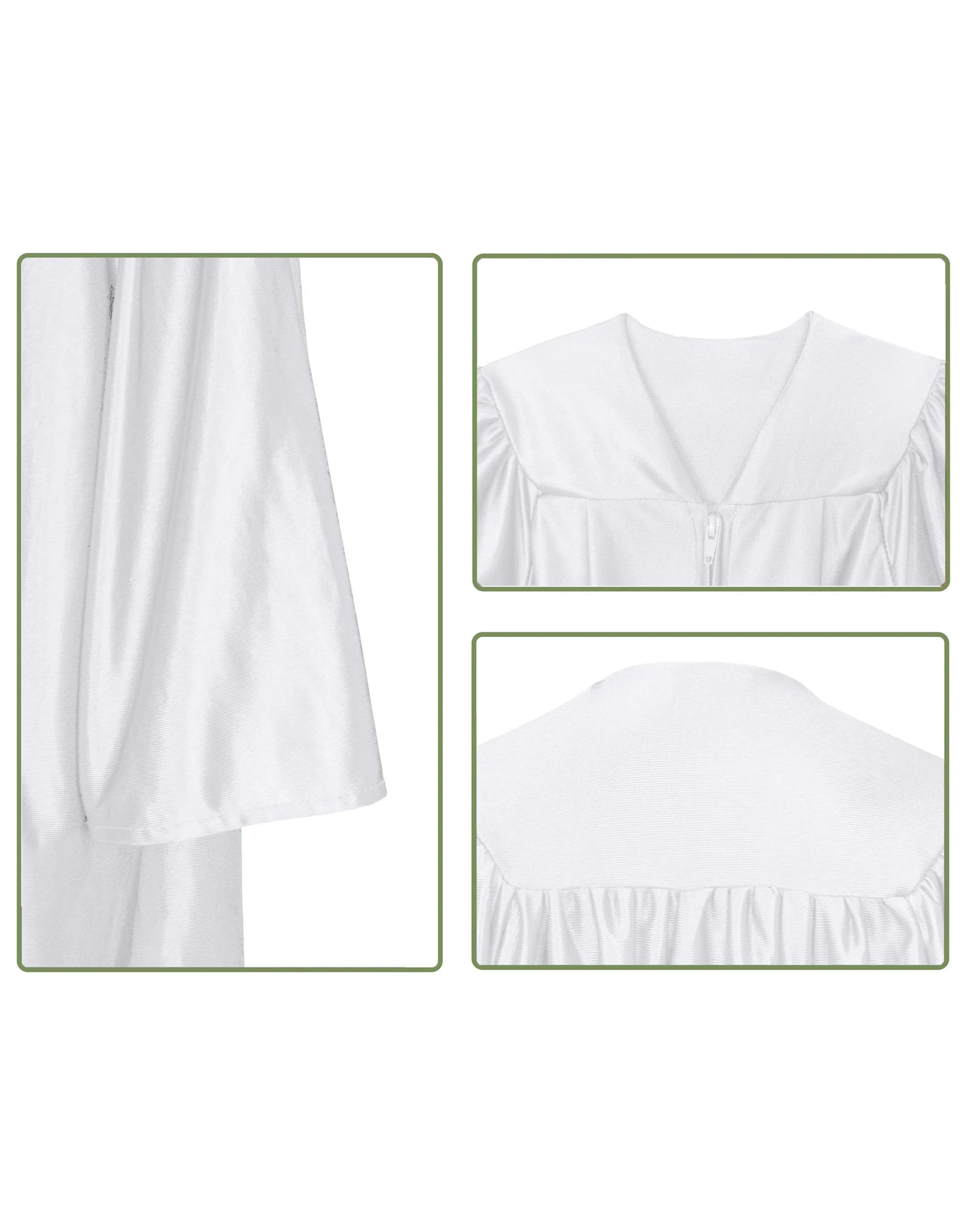 Shiny Preschool and Kindergarten Graduation Gown & Cap Tassel with 2025 Year Charm