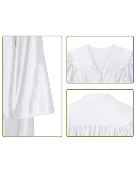 Shiny Preschool and Kindergarten Graduation Gown & Cap Tassel with 2025 Year Charm