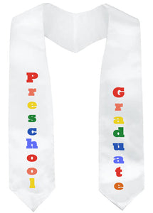 Unisex Kids Printed Graduation Stole 50” Total Length