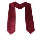 Unisex Kids Plain Graduation Stole 50” Total Length