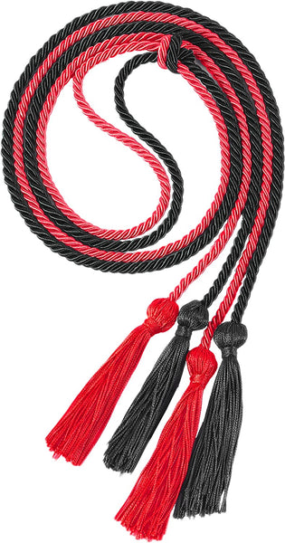 2 color Graduation Polyester Honor Cords Double Honor Cords