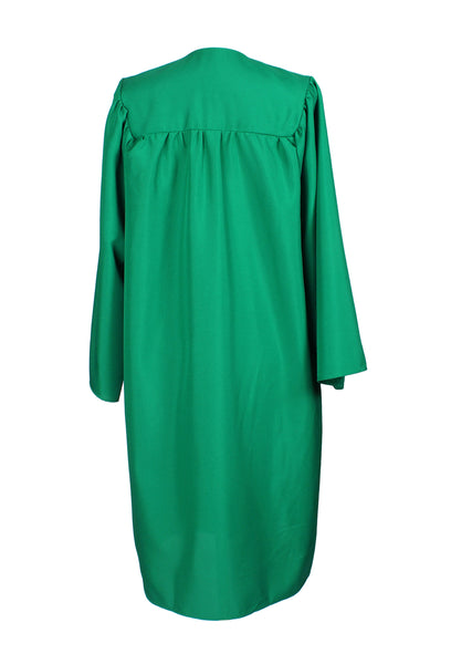 Unisex  Matte Graduation Gown|Choir Robe for Church|Cosplay Costume (Emerad Green)