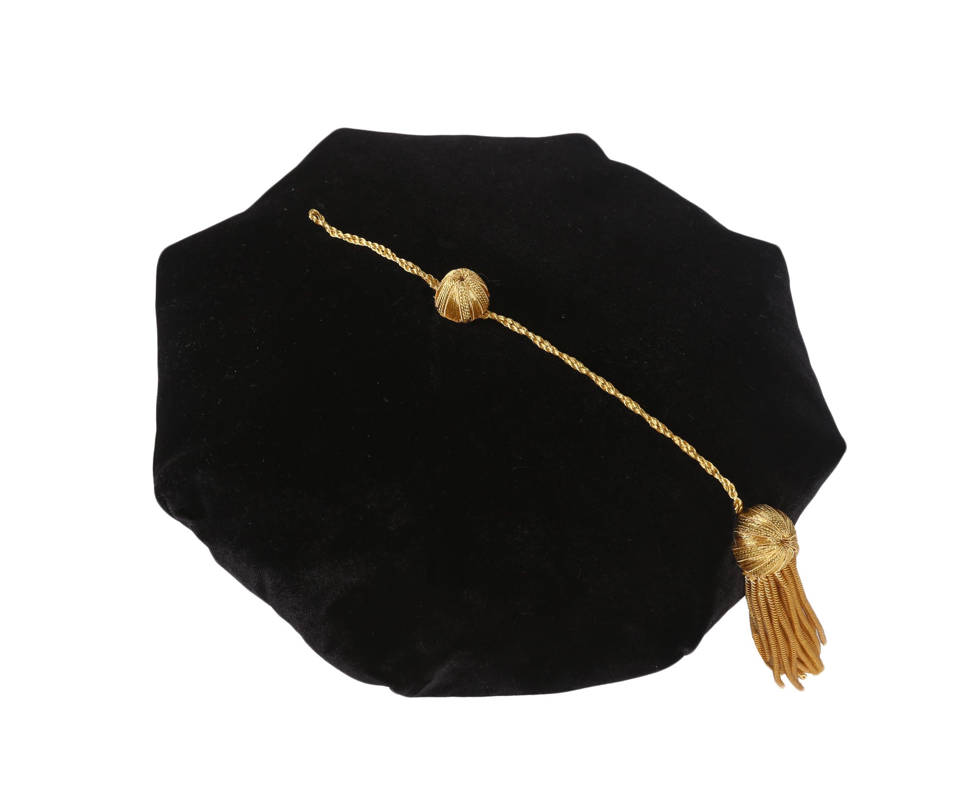Deluxe Navy blue Doctoral gown,hood and tam package Customization