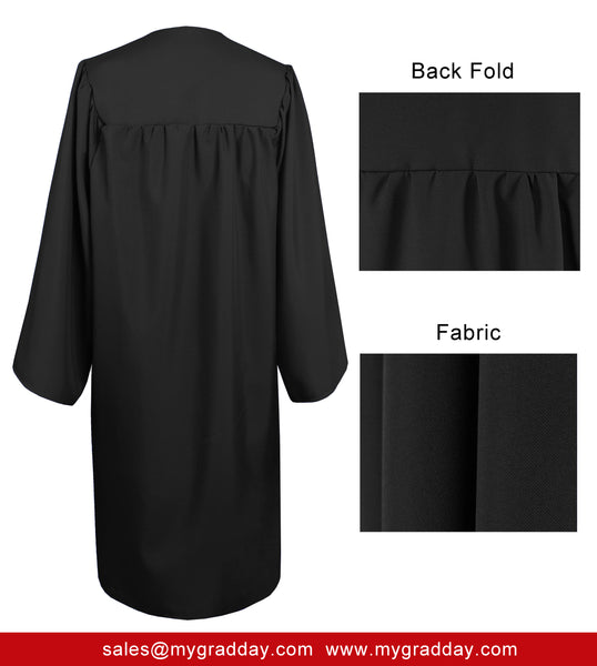 Unisex  Matte Graduation Gown|Choir Robe for Church|Cosplay Costume